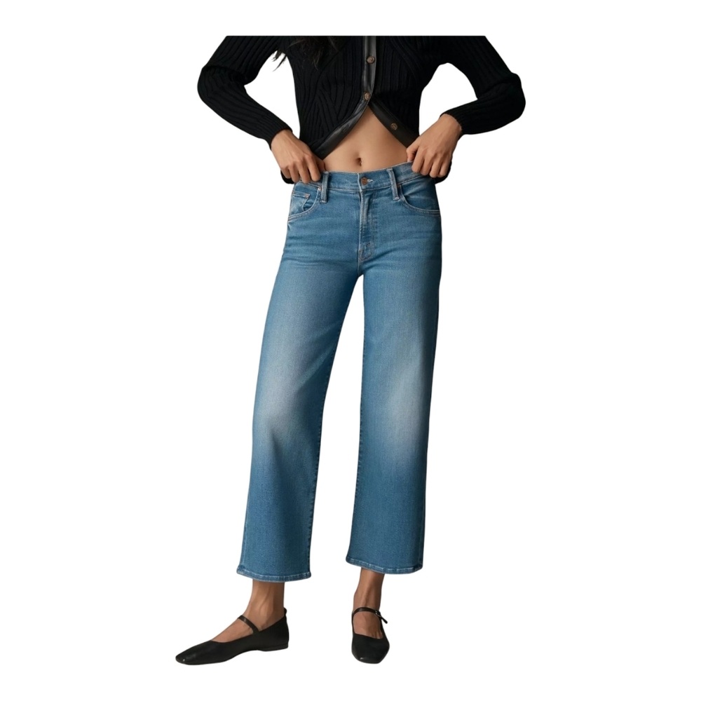 Mother The Mid Rise Rambler Zip Ankle Piece By Piece Wash NWT - Picture 2 of 13